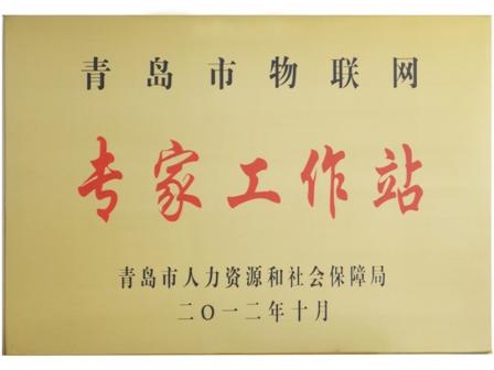 青岛市物联网专家工作站落户bv伟德源自英国始于1946