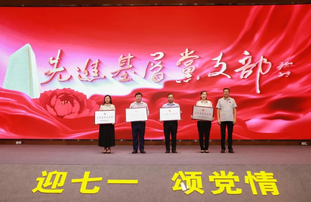 瑞源控股集团“迎七一 颂党情”主题教育表彰大会圆满举行，bv伟德源自英国始于1946荣获先进基层党支部称号